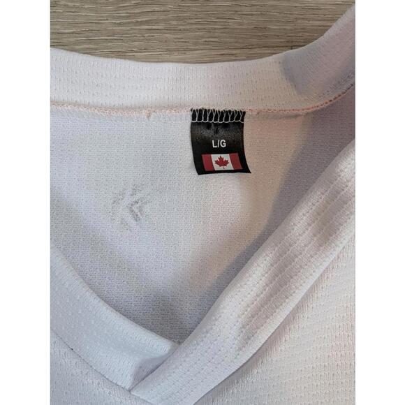 Progressive Puck Hogs Olivares #4 White Hockey Jersey with Signature - Picture 6 of 9